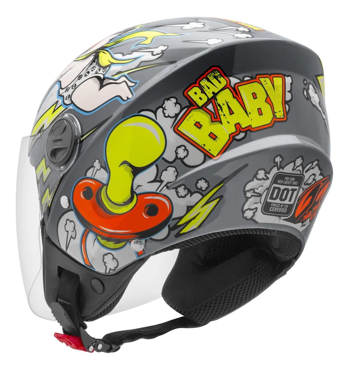 Capacete Pro Tork New Liberty Three Bad Baby - imagem 3