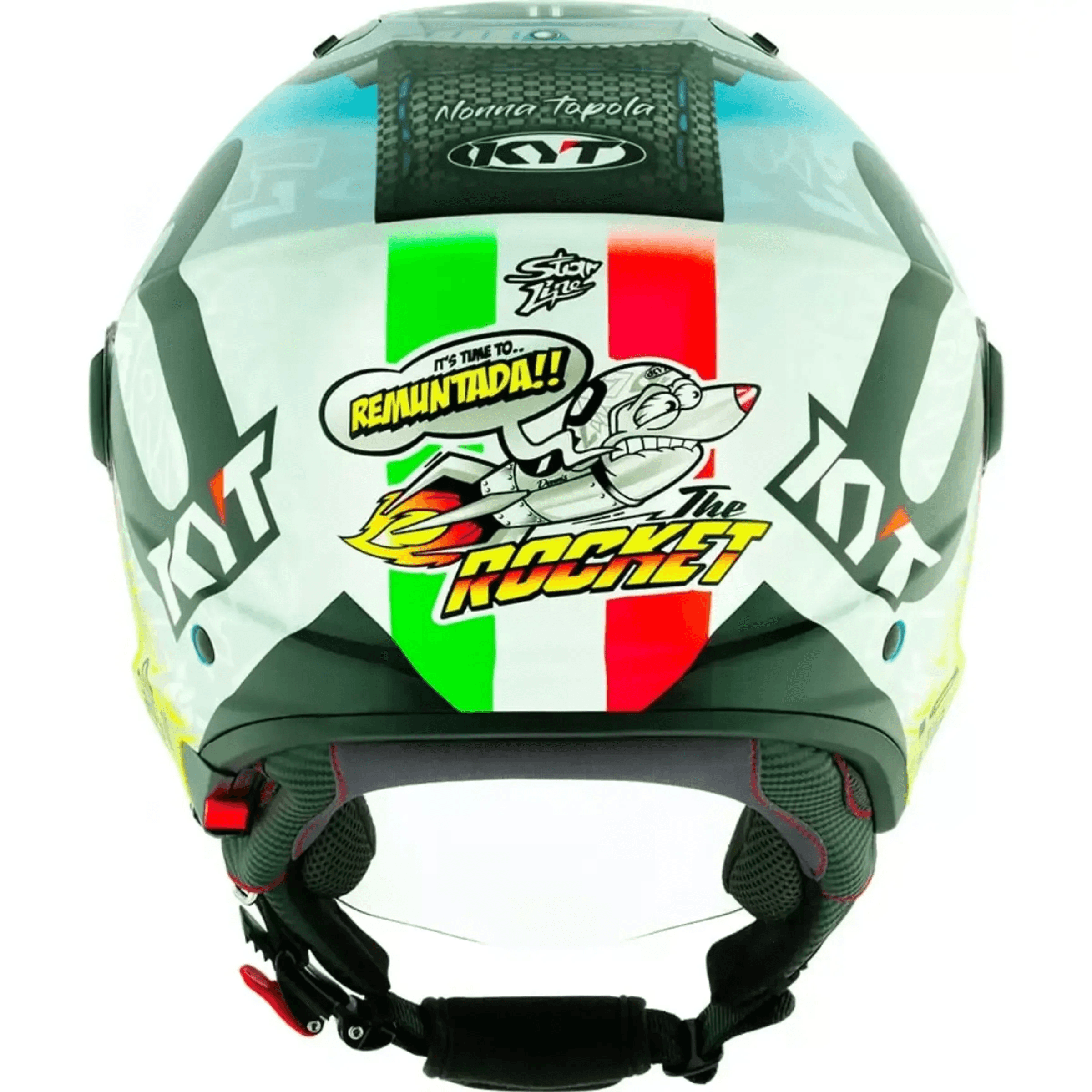 Capacete KYT D-City Foggia Misano 2022 Replica - imagem 7