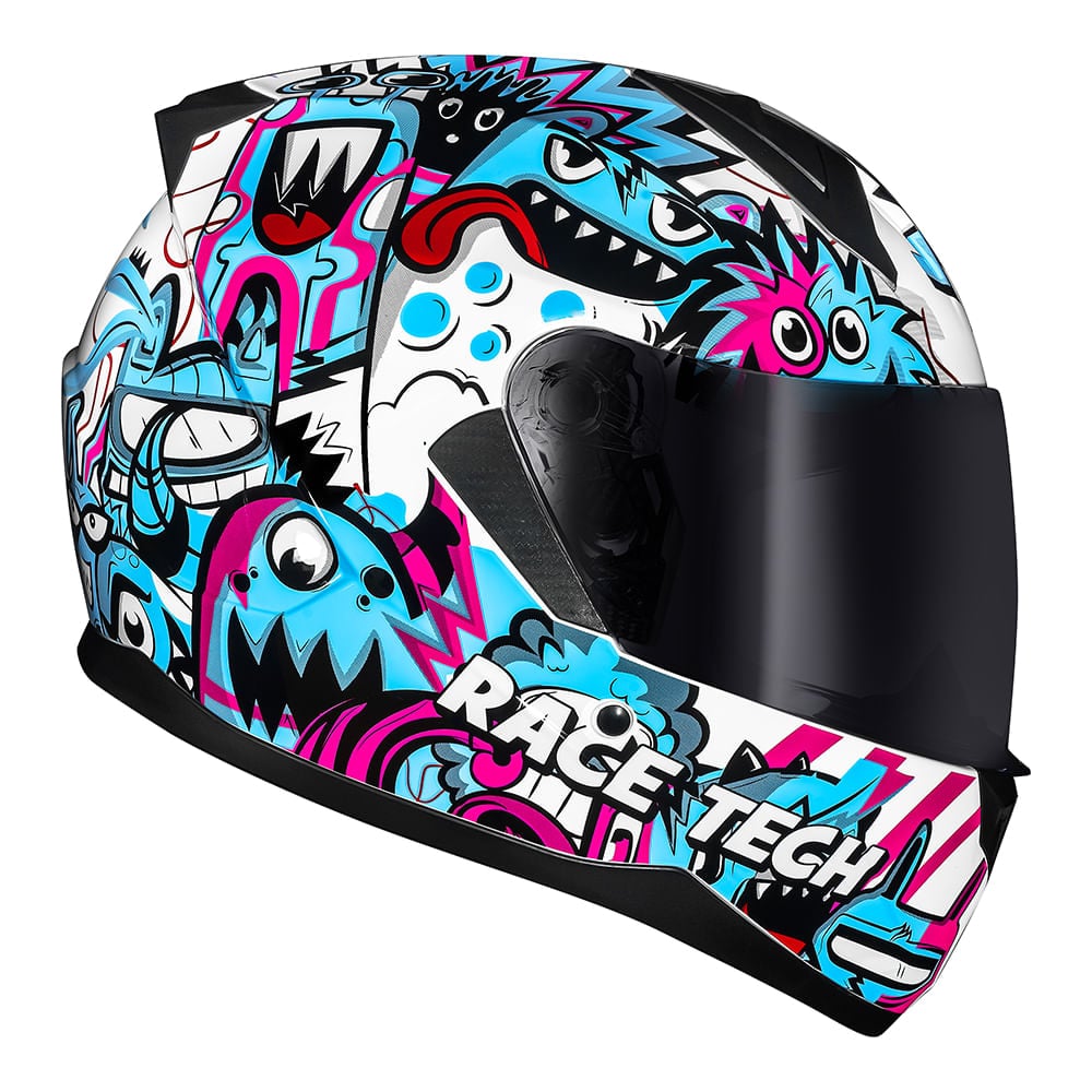 Capacete Race Tech Sector Monsters - imagem 2