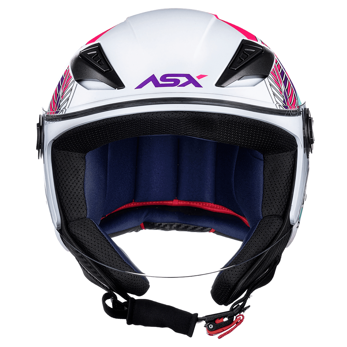 Capacete ASX City Air Flowers