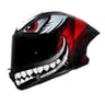 Preto/Vermelho Brilhante