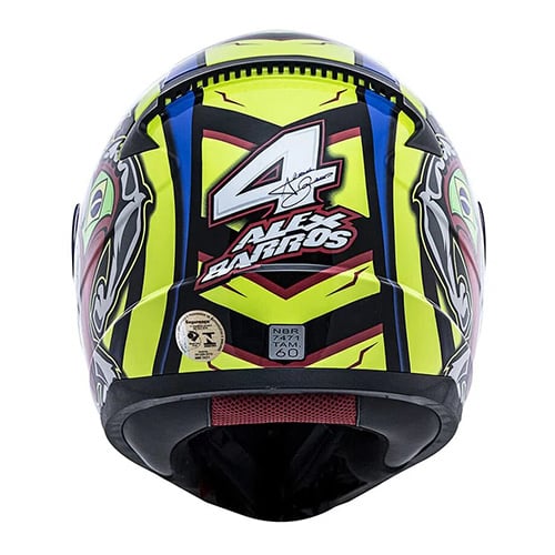 Capacete LS2 Rapid FF353 Alex Barros Replica 3 - imagem 3