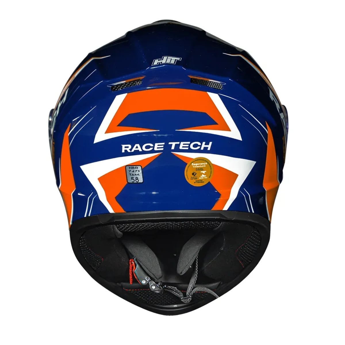 Capacete Race Tech Hit Fuzzy - imagem 8
