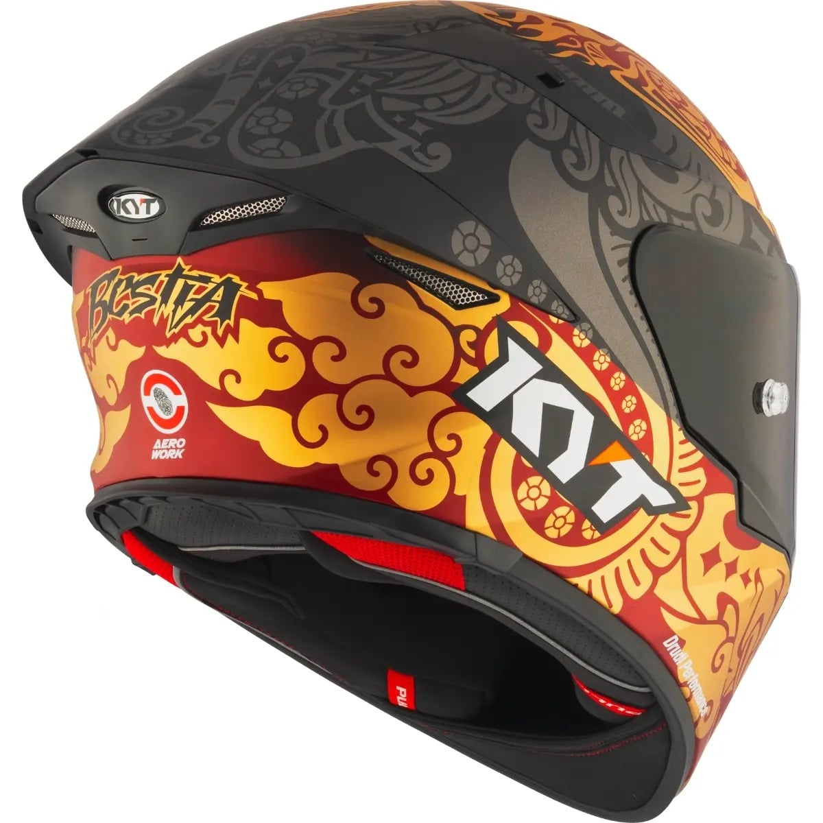 Capacete KYT TT-REVO Enea Indonesia 2023 Replica - imagem 5