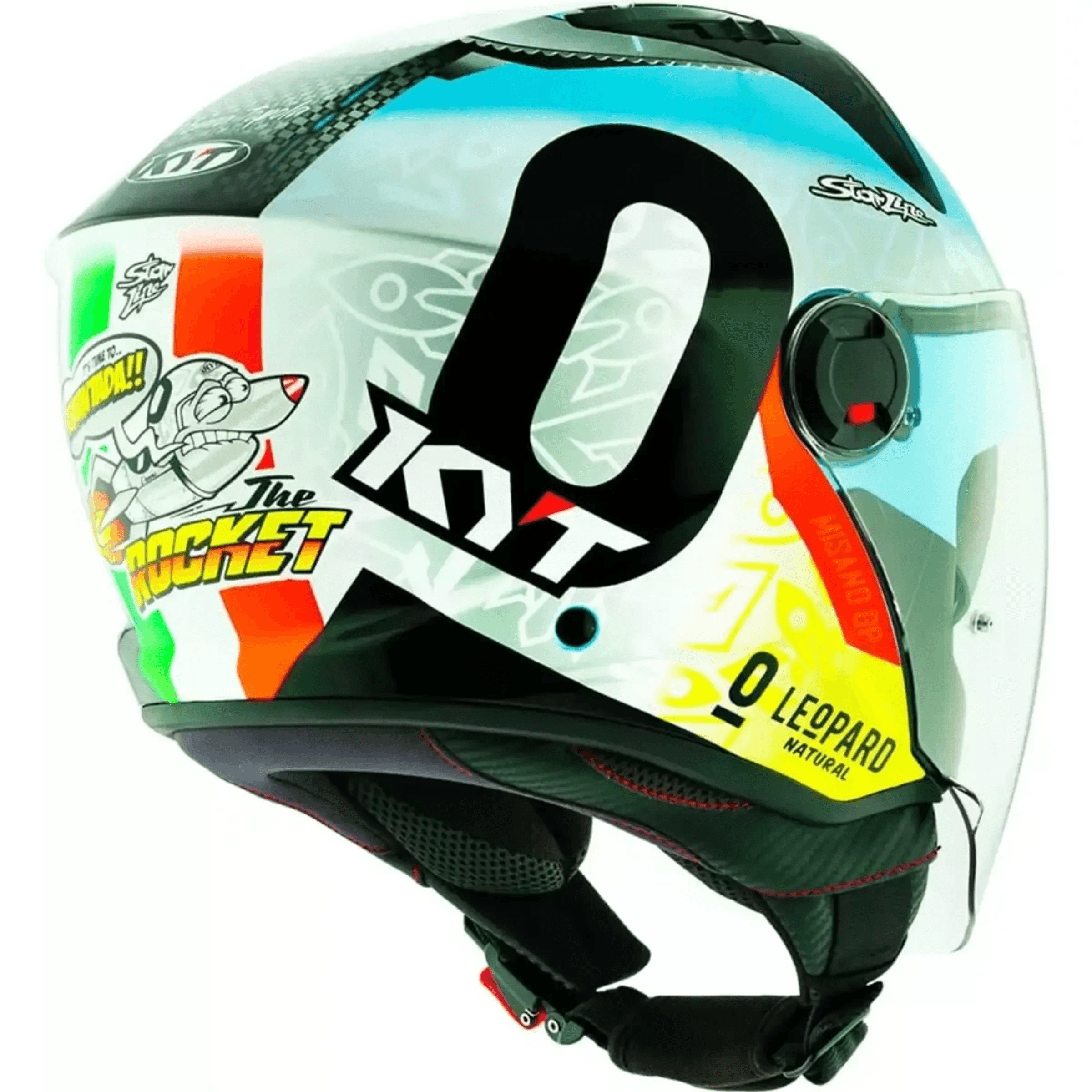 Capacete KYT D-City Foggia Misano 2022 Replica - imagem 6