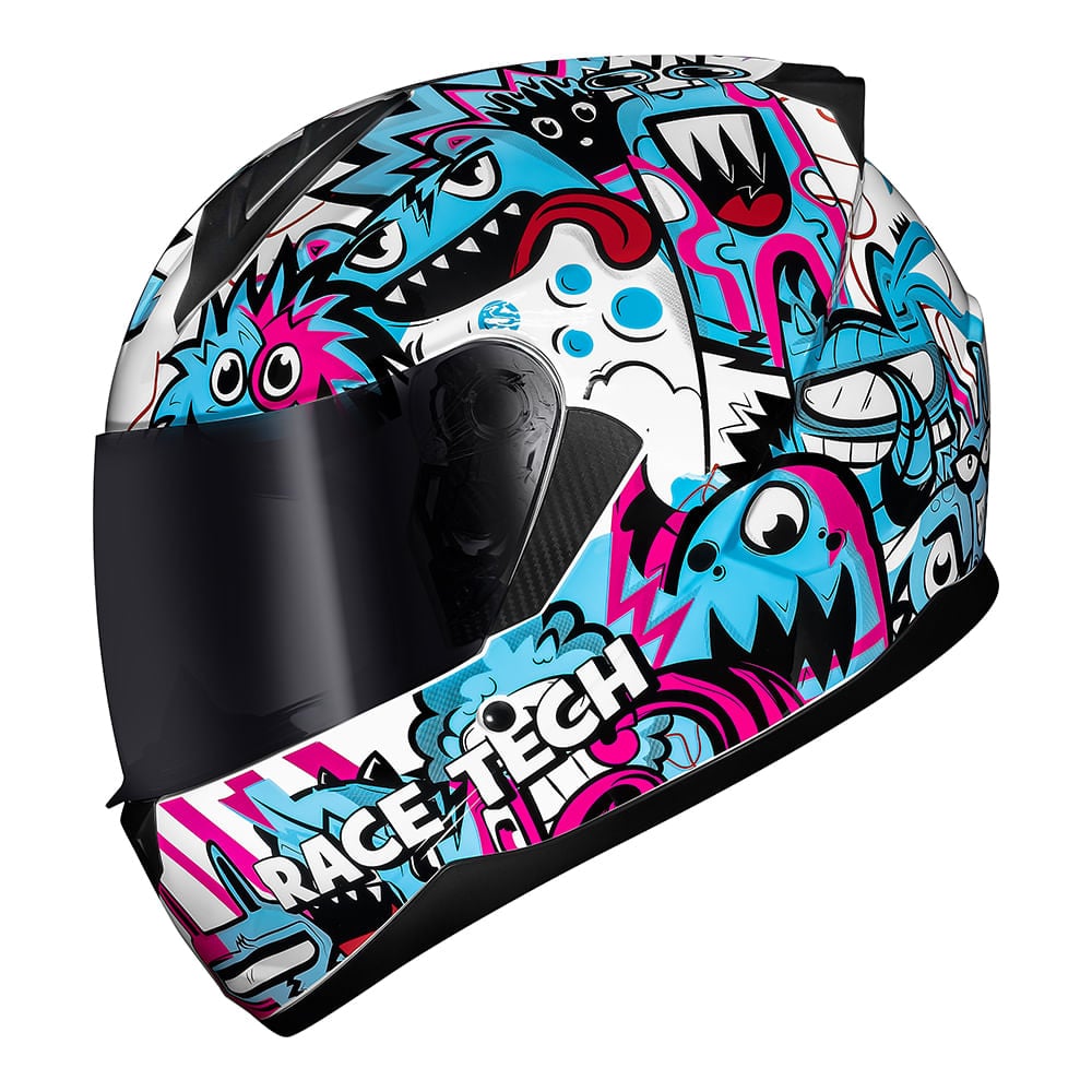 Capacete Race Tech Sector Monsters - imagem 5
