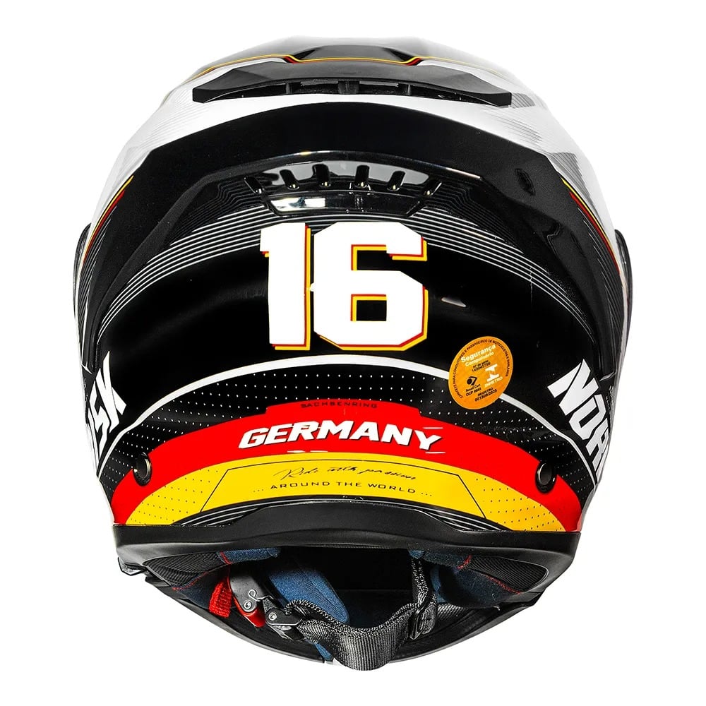 Capacete Norisk Force 2 Grand Prix Germany - imagem 4