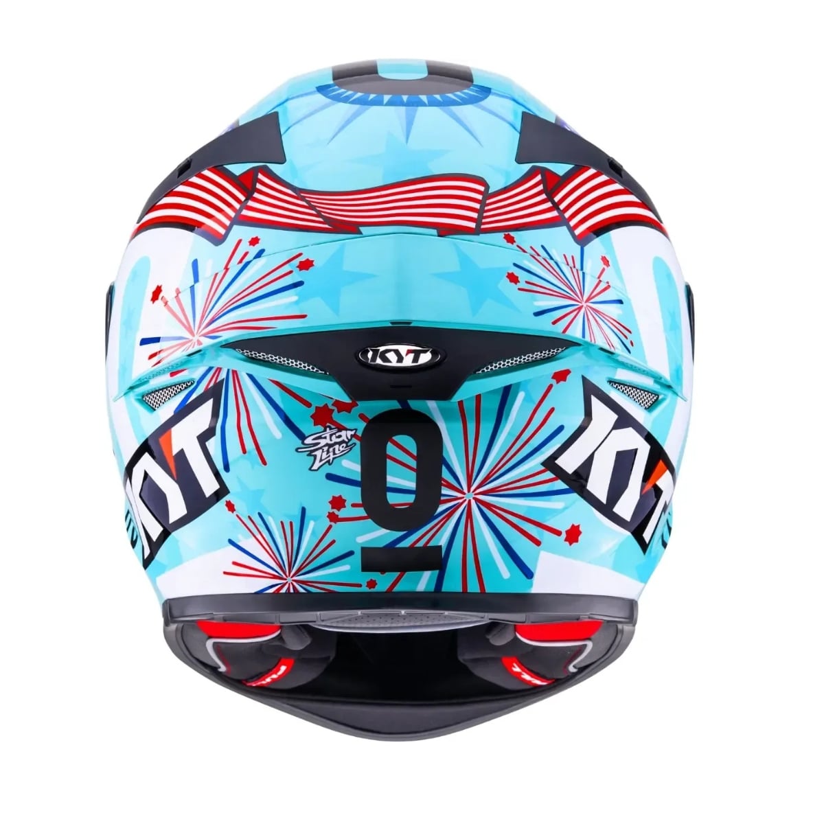 Capacete KYT TT-REVO Leopard Americas - imagem 8