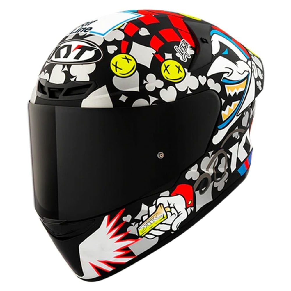 Capacete KYT TT-Course Riccardo Rossi Réplica 2022 - imagem 5