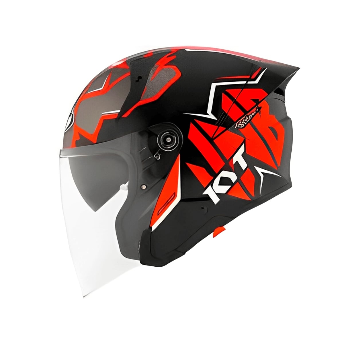 Capacete KYT TTR-Jet Bulega 2021 Réplica - imagem 4