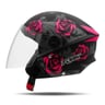 Preto/Rosa Fosco