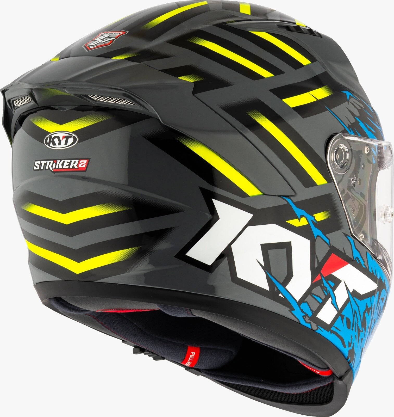 Capacete KYT Striker 2V Flaming - imagem 5