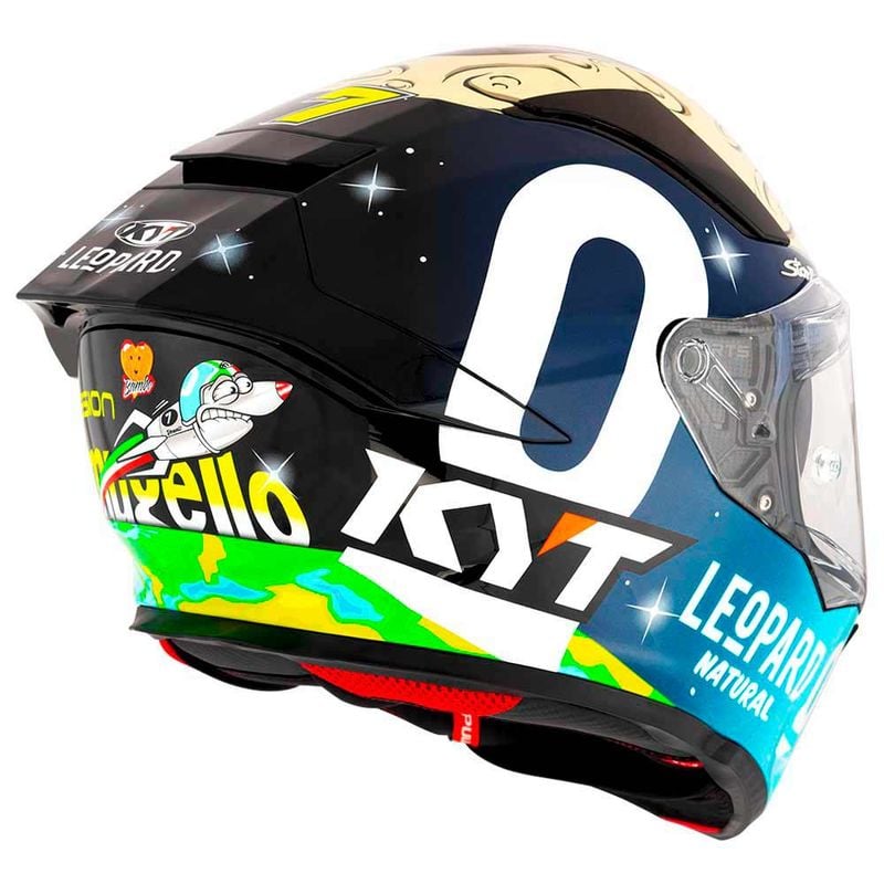 Capacete KYT R2R Max Foggia Mugello 2022 Réplica - imagem 9