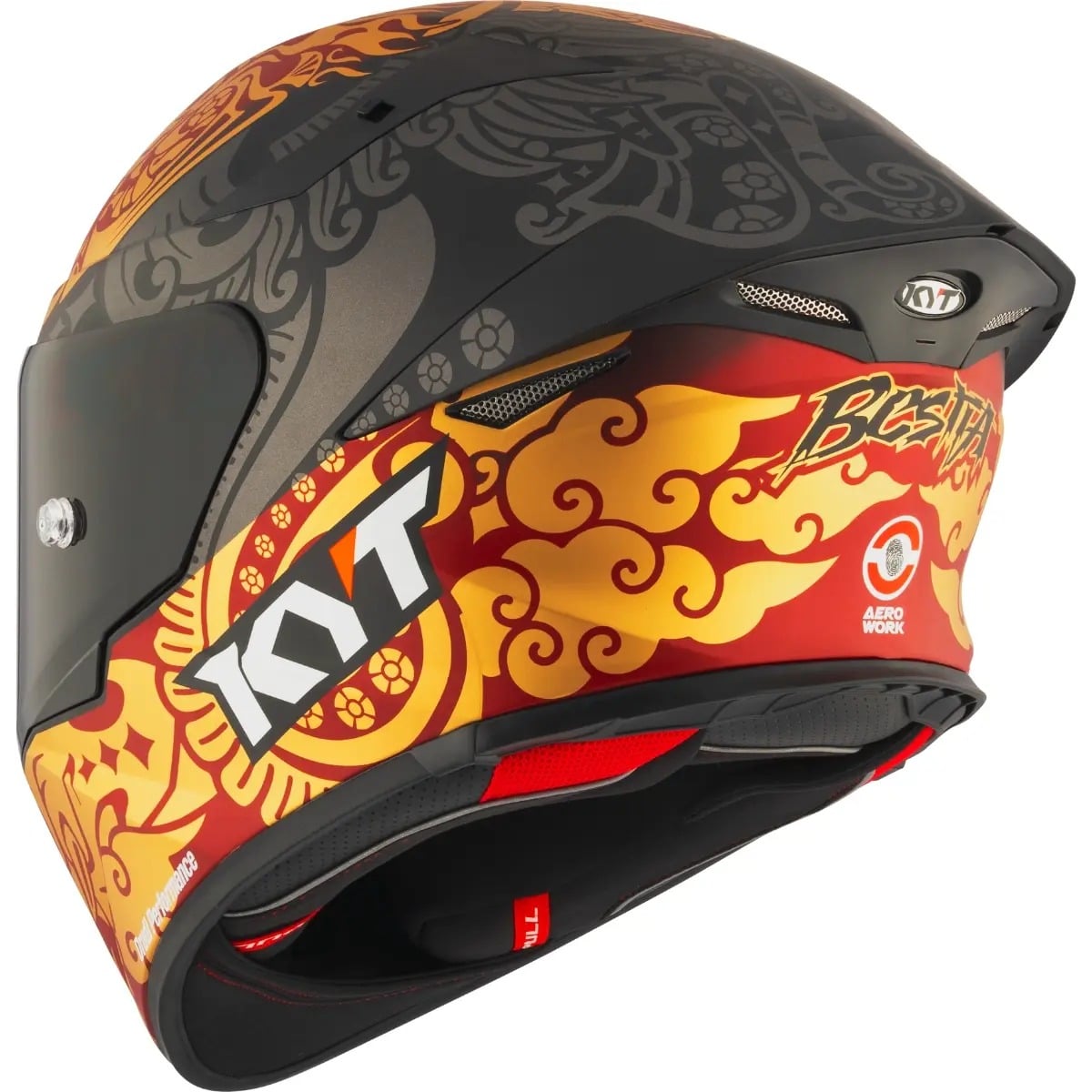 Capacete KYT TT-REVO Enea Indonesia 2023 Replica - imagem 4