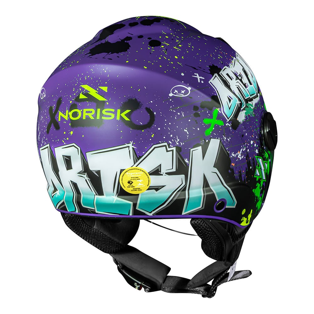Capacete Norisk Orion SV Shine - imagem 6