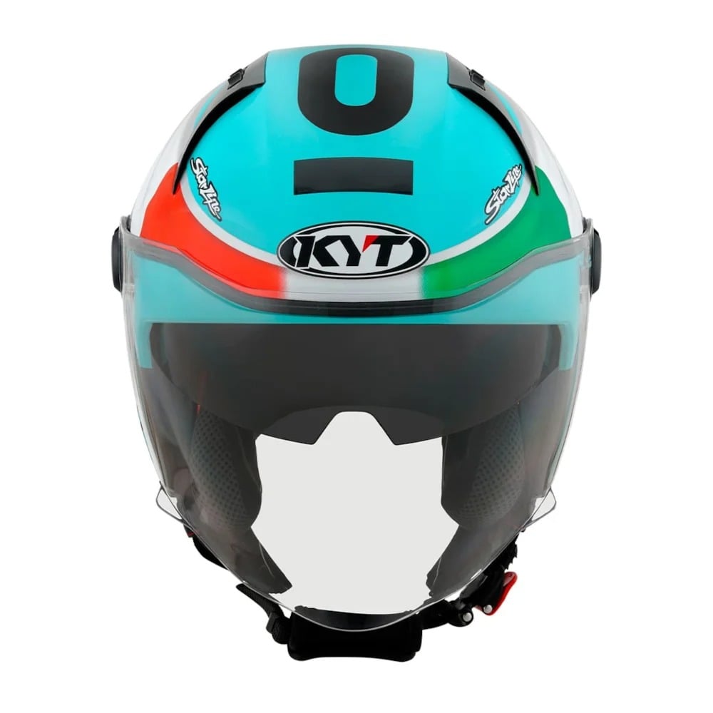 Capacete KYT D-CITY Dennis Foggia Leopard Replica - imagem 4