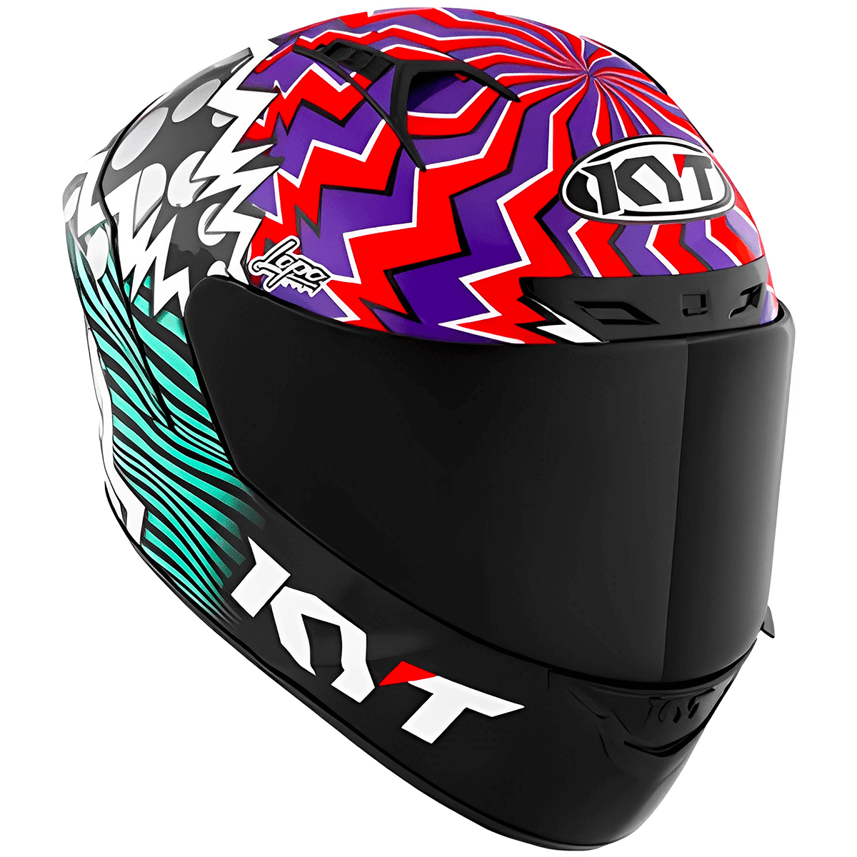 Capacete KYT NZ Race Savadori Replica - imagem 3