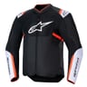 Preto/Branco/Vermelho Fluo