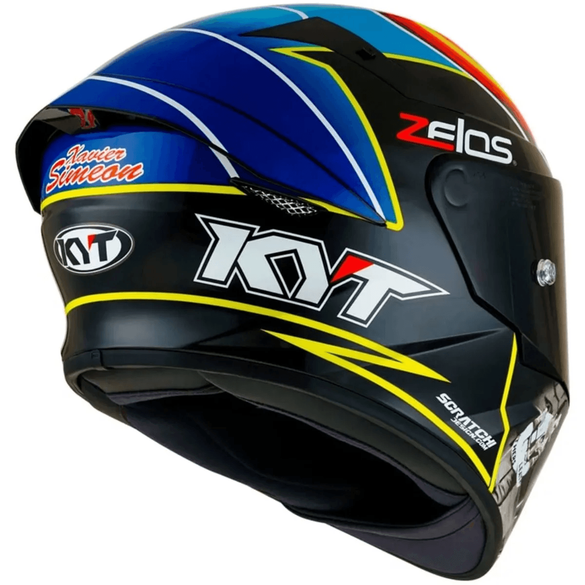 Capacete KYT TT-Course Xavier Simeon Endurance Champion - imagem 4