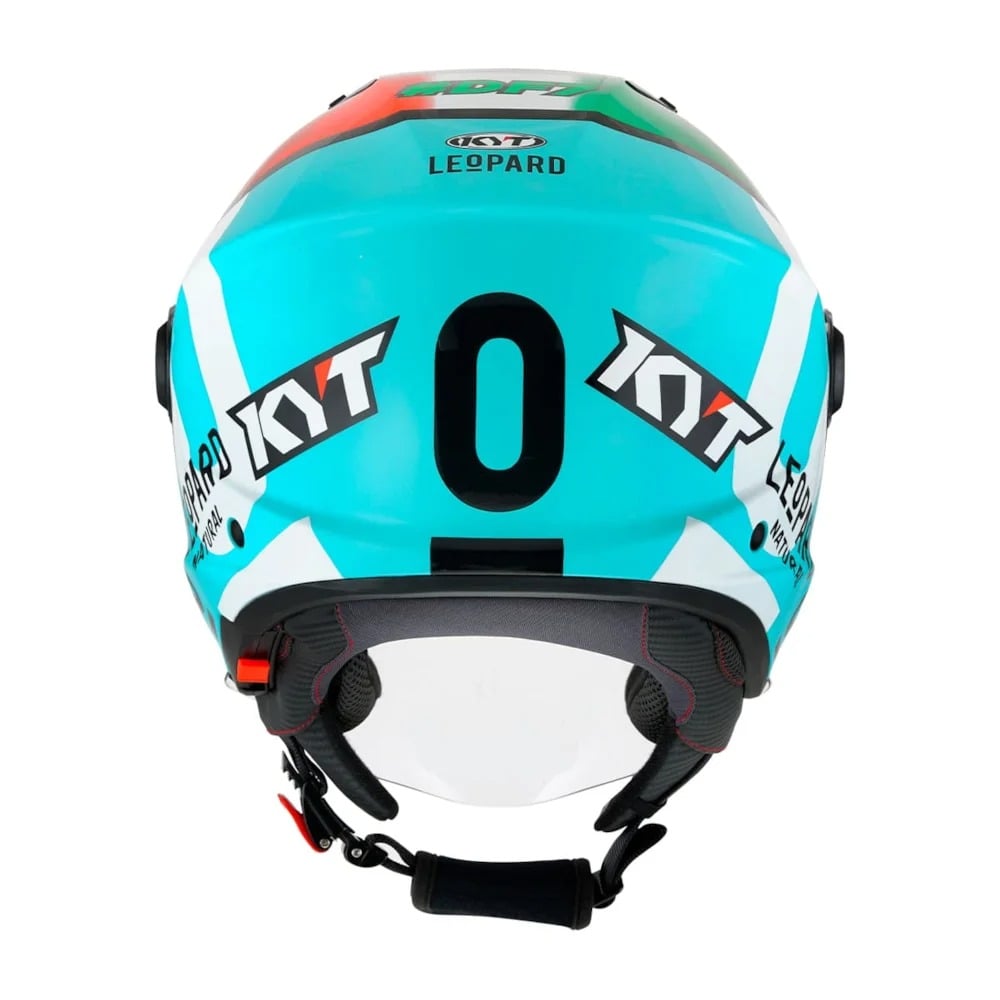 Capacete KYT D-CITY Dennis Foggia Leopard Replica - imagem 5