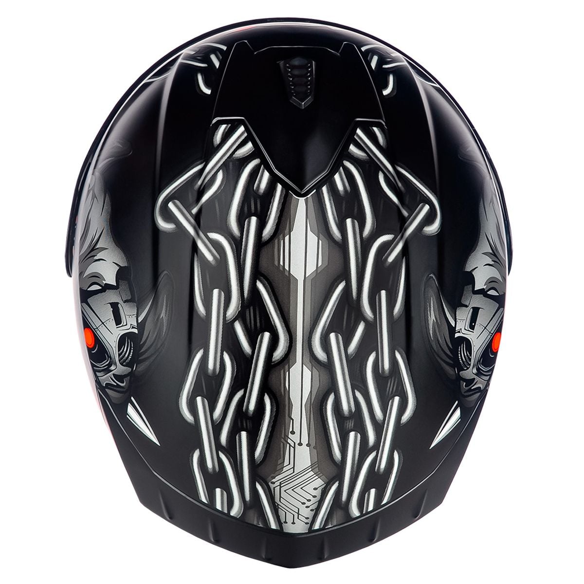 Capacete ASX Draken Bull Cyber - imagem 7