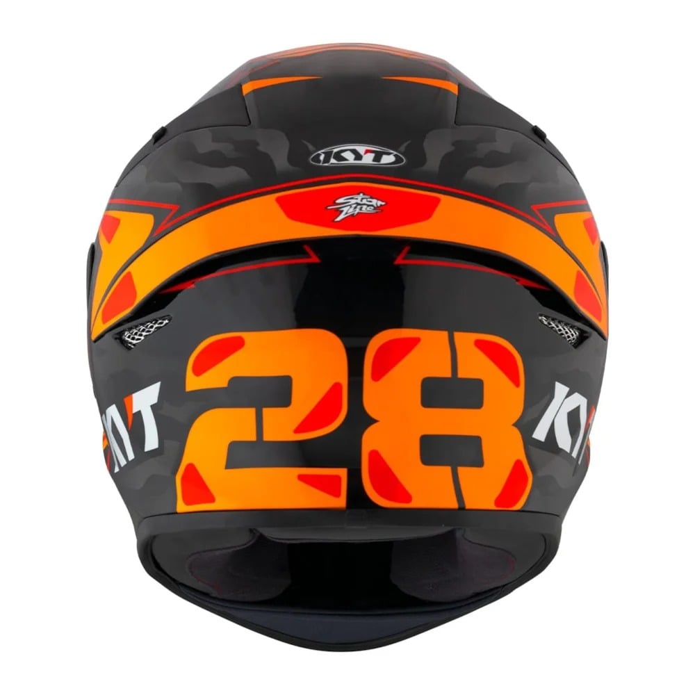 Capacete KYT TT-Course Antonelli 2022 Replica - imagem 4