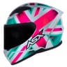 Branco/Rosa/Tiffany Brilhante