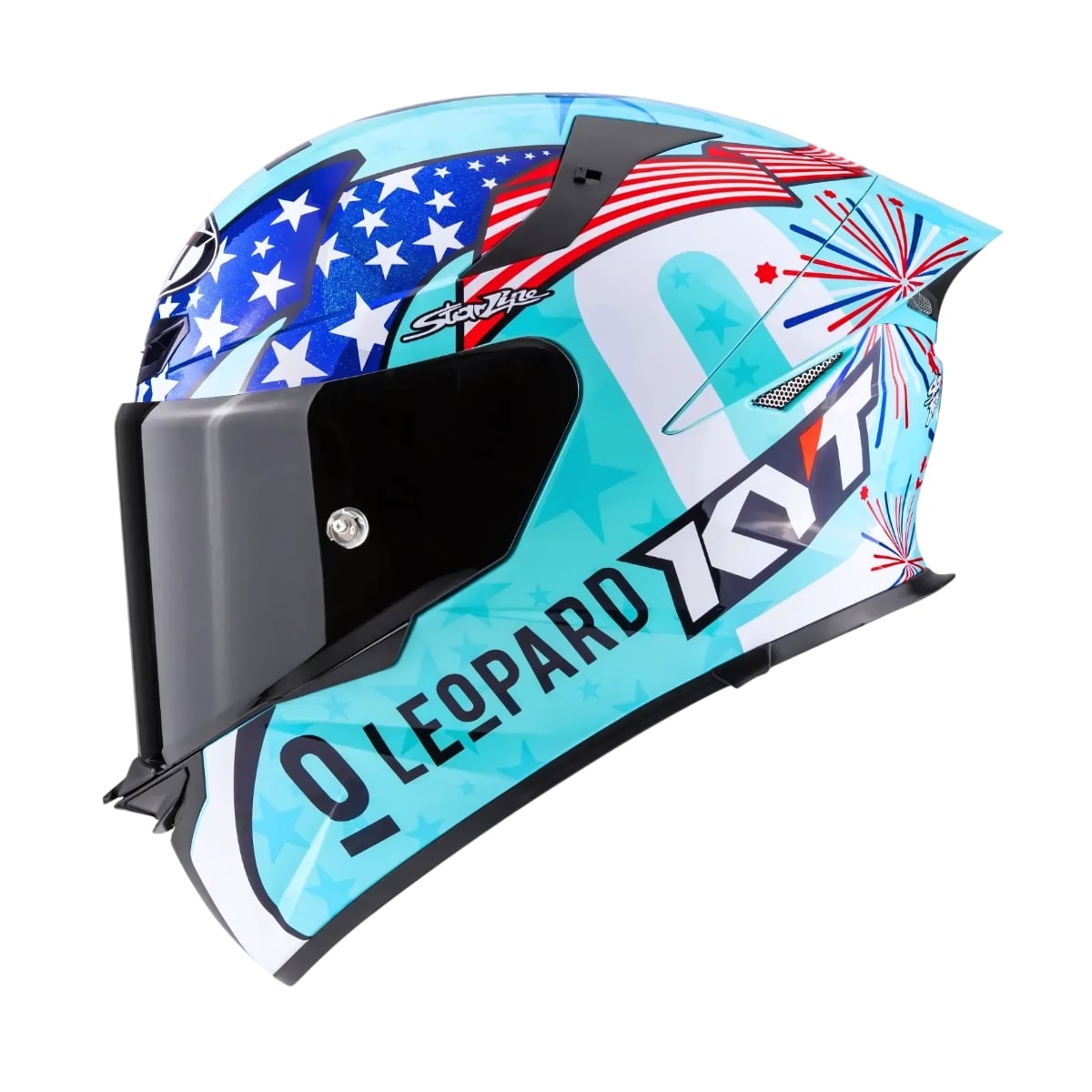 Capacete KYT TT-REVO Leopard Americas
