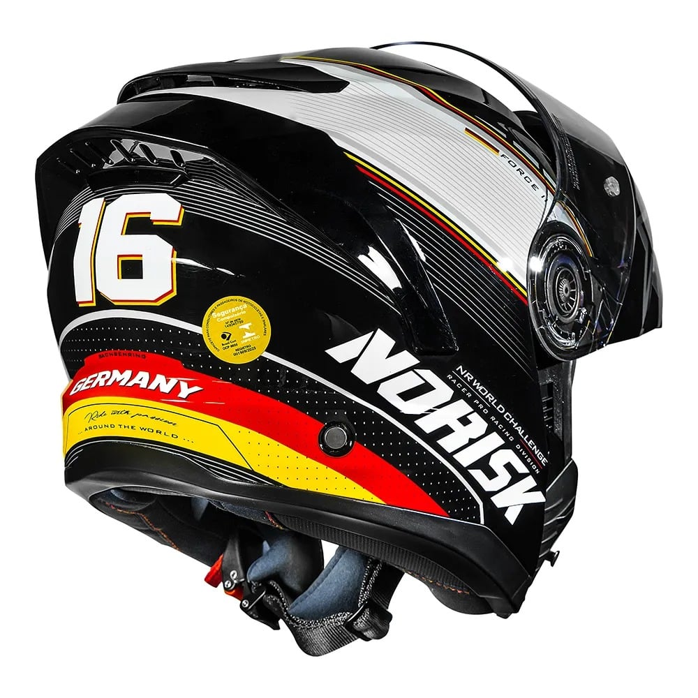 Capacete Norisk Force 2 Grand Prix Germany - imagem 10