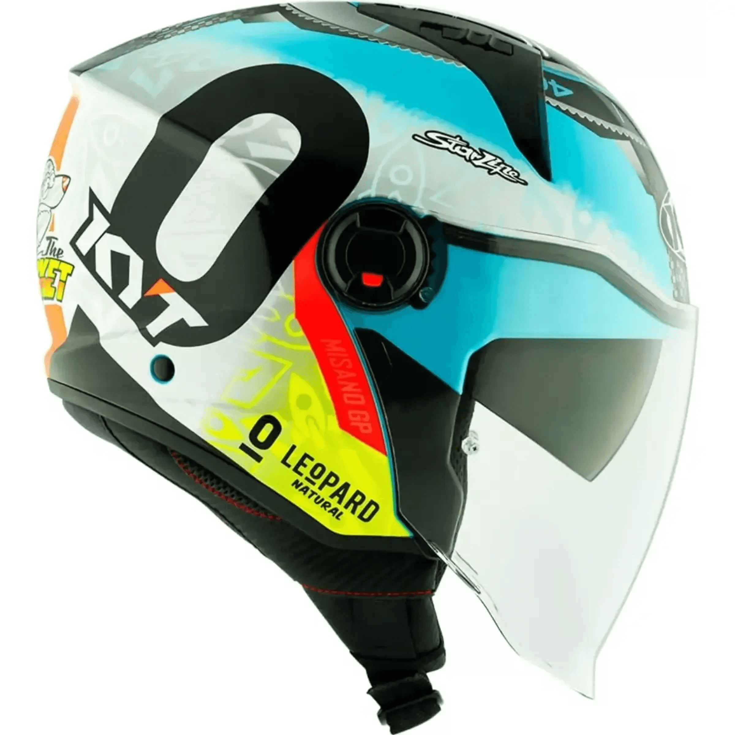 Capacete KYT D-City Foggia Misano 2022 Replica - imagem 3