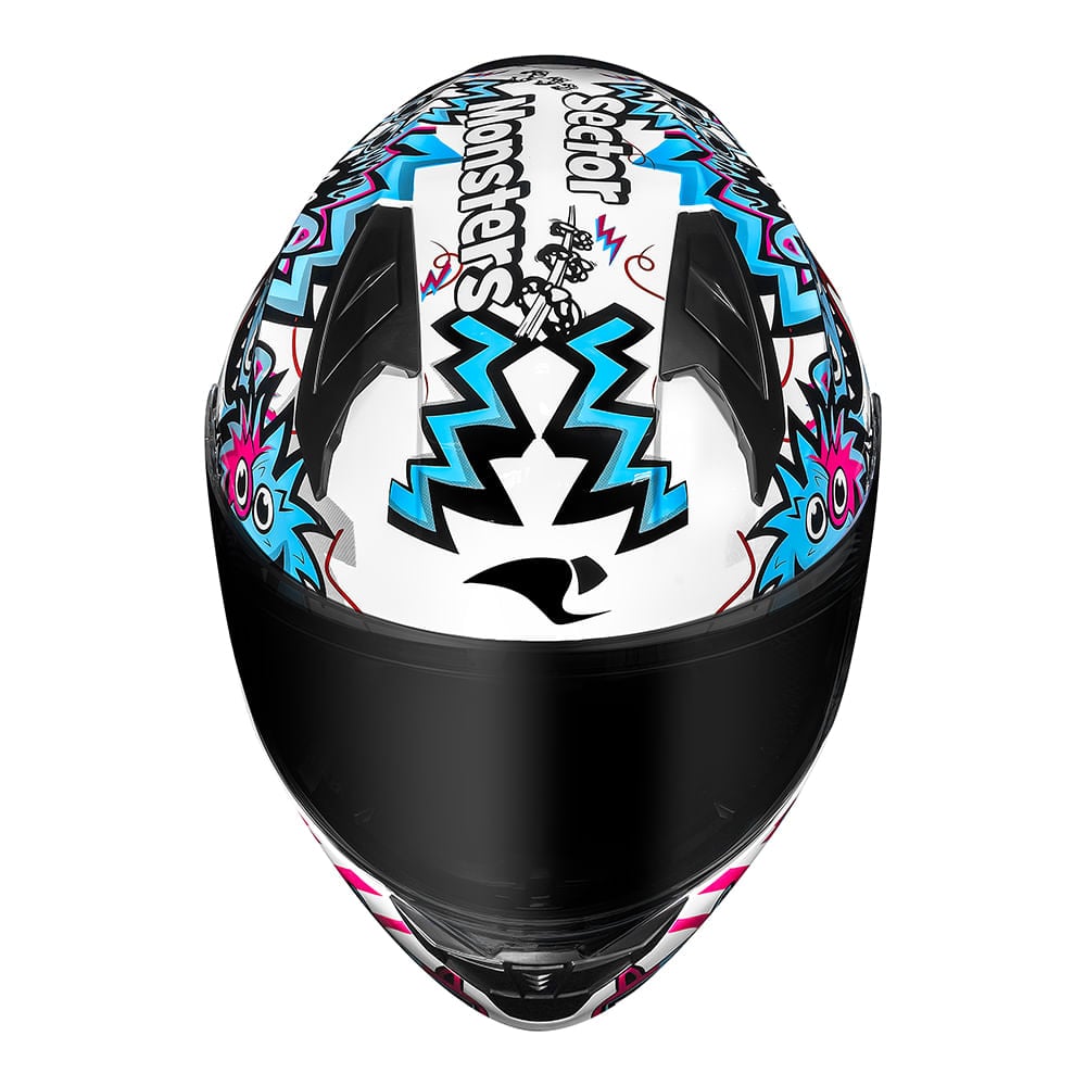 Capacete Race Tech Sector Monsters - imagem 6