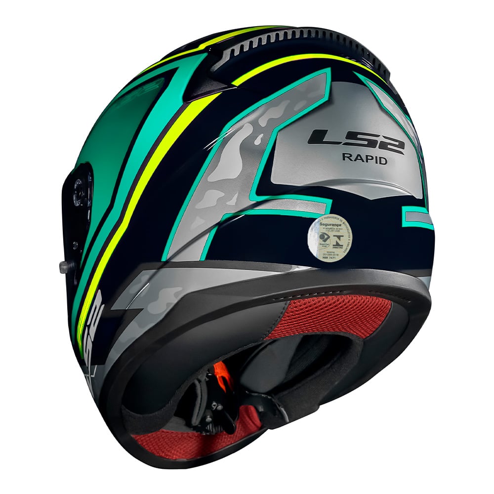 Capacete LS2 Rapid FF353 UFO - imagem 7