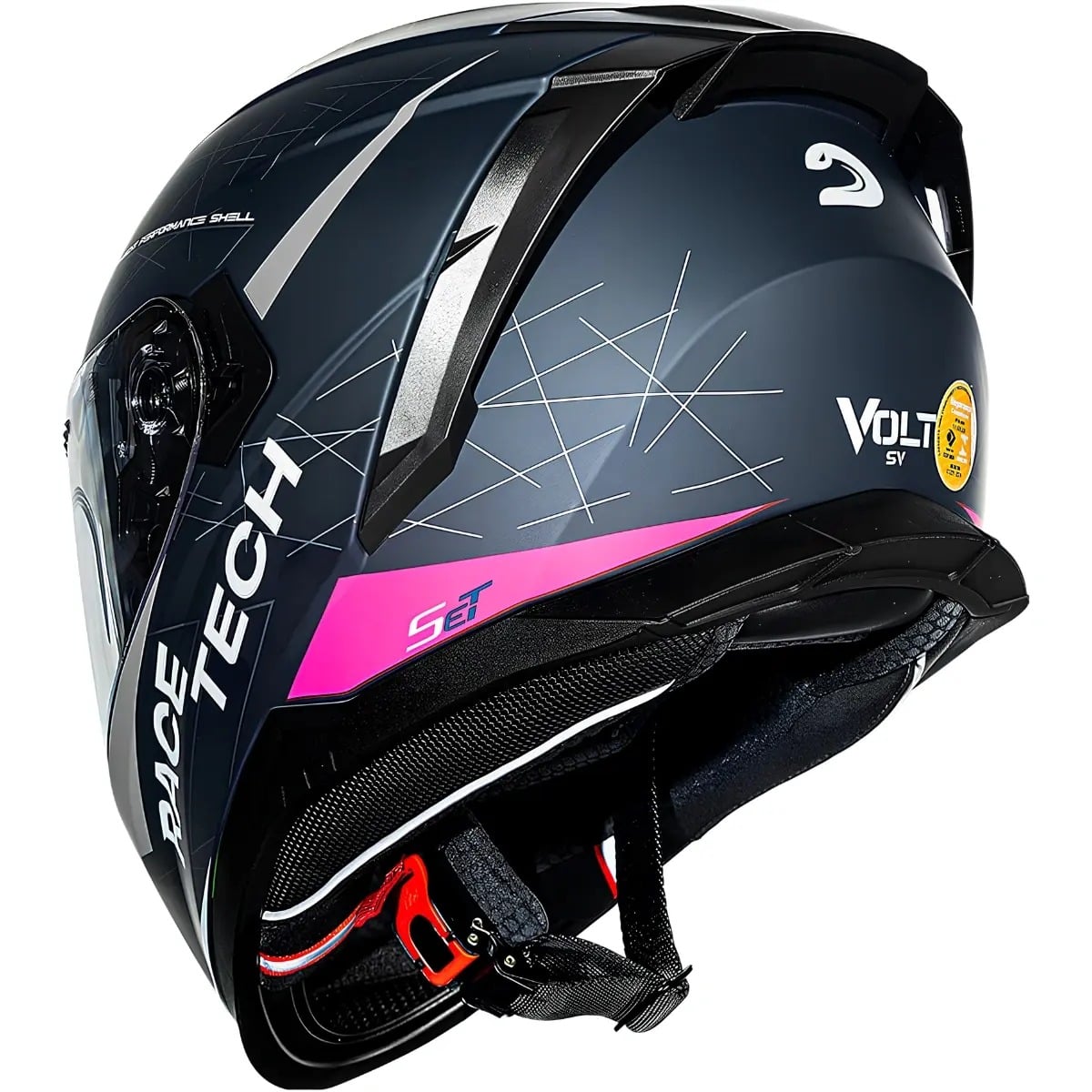 Capacete Race Tech Volt Set - imagem 7