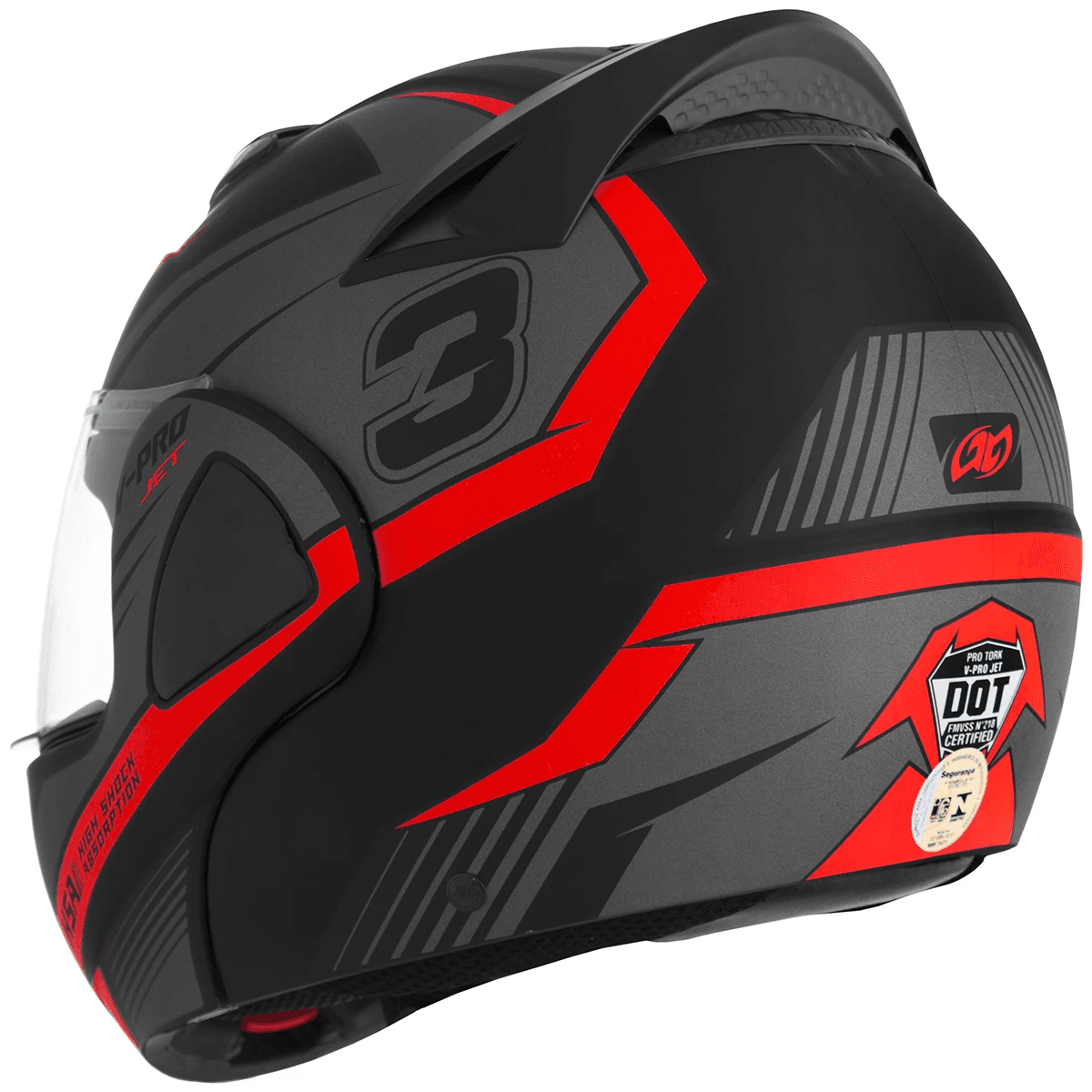 Capacete Pro Tork V-Pro Jet 3 - imagem 3