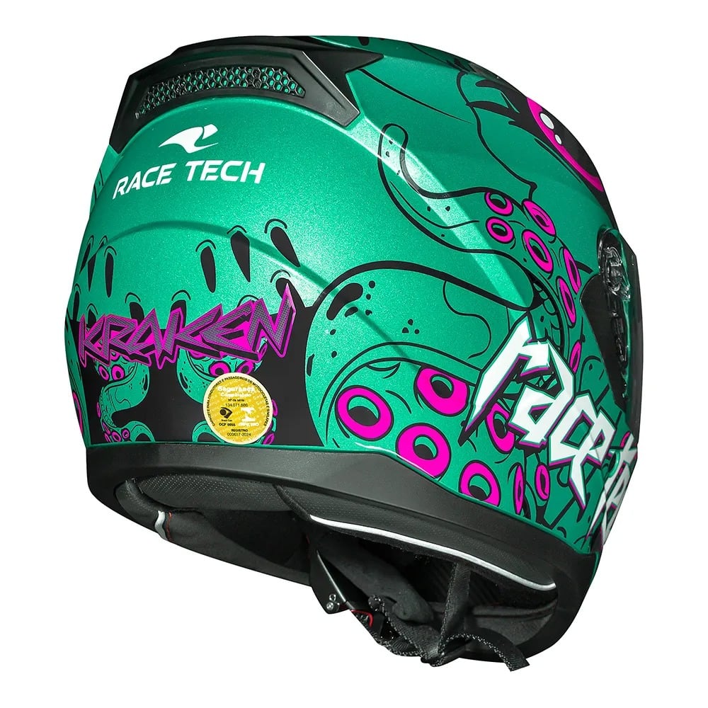 Capacete Race Tech Sector Kraken - imagem 7