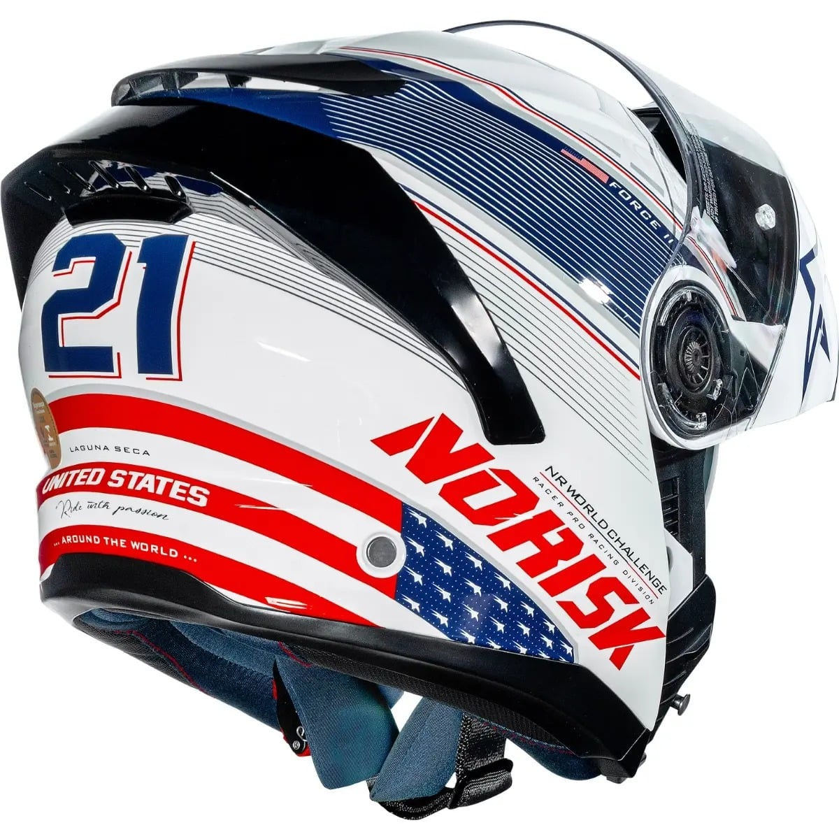 Capacete Norisk Force 2 Grand Prix Usa - imagem 8