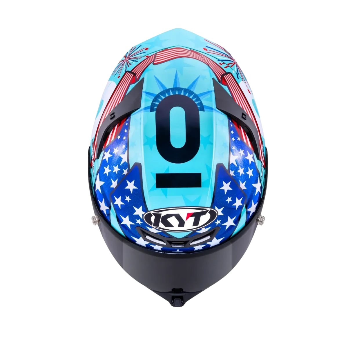 Capacete KYT TT-REVO Leopard Americas - imagem 9