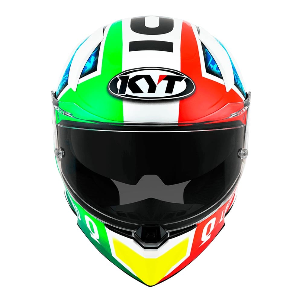 Capacete KYT R2R Max Foggia Misano 2021 Réplica - imagem 3