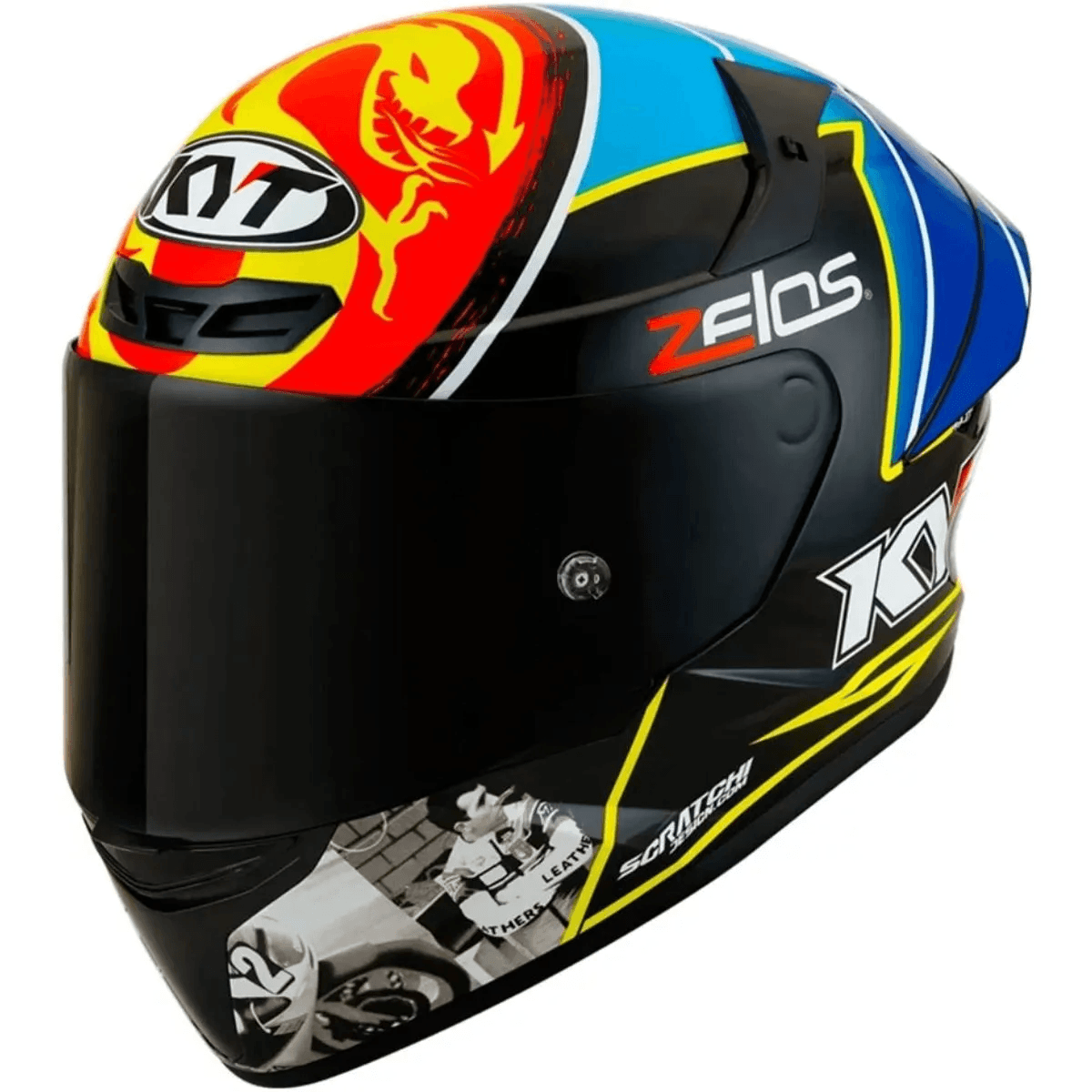 Capacete KYT TT-Course Xavier Simeon Endurance Champion - imagem 6