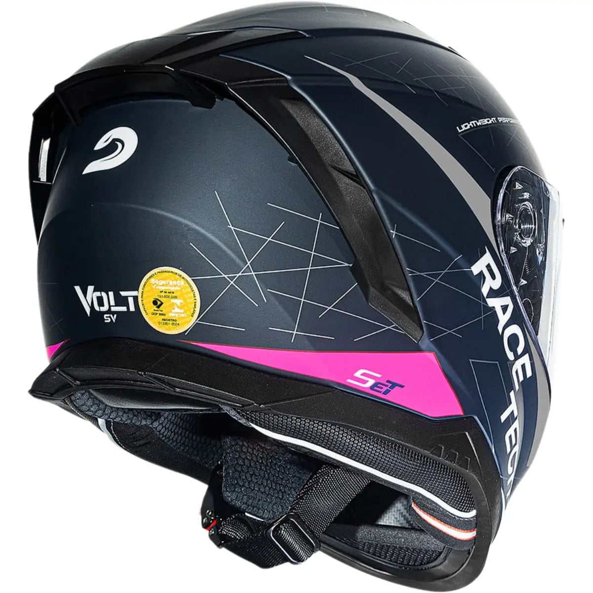 Capacete Race Tech Volt Set - imagem 8
