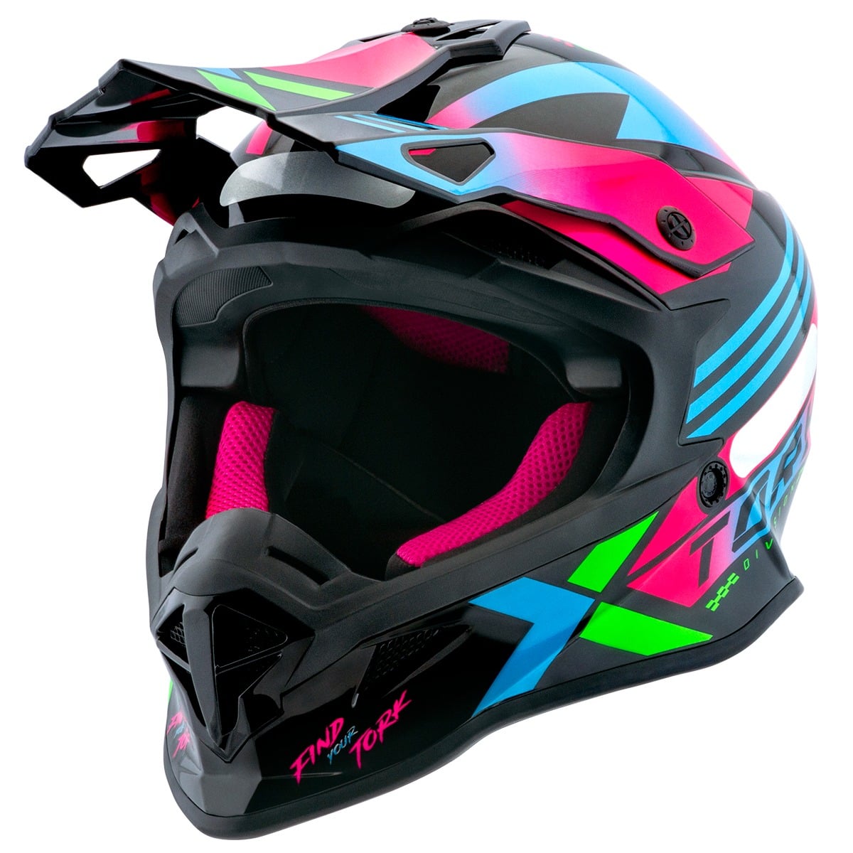 Capacete Pro Tork Cross Kids Fast Next - imagem 3