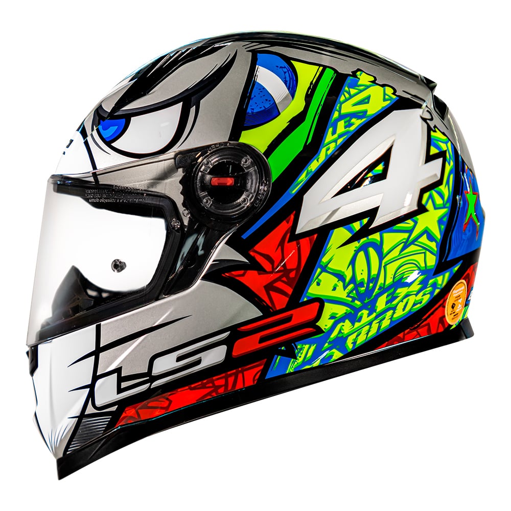 Capacete LS2 FF358 Classic Alex Barros Réplica - imagem 2
