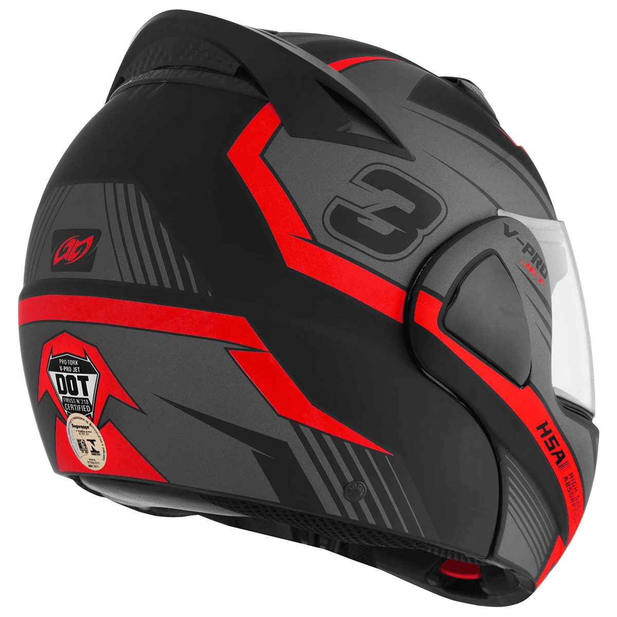 Capacete Pro Tork V-Pro Jet 3 - imagem 2