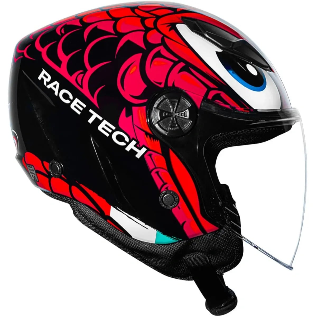 Capacete Race Tech Play Snake - imagem 2