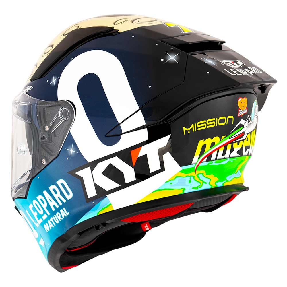 Capacete KYT R2R Max Foggia Mugello 2022 Réplica - imagem 4