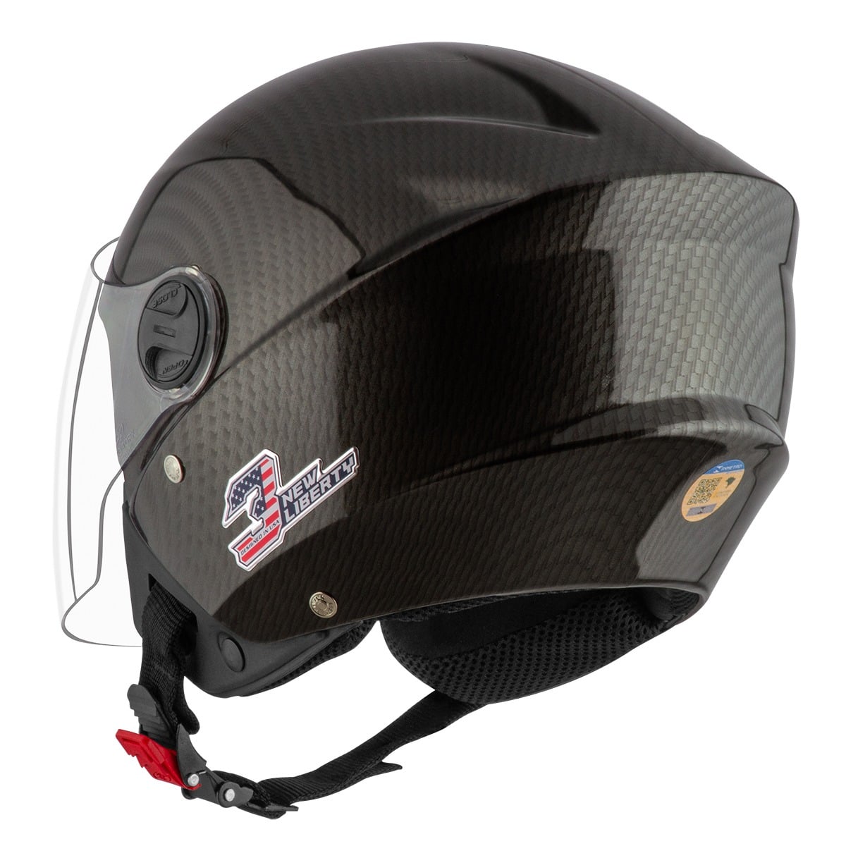 Capacete Pro Tork New Liberty Three Carbon - imagem 6