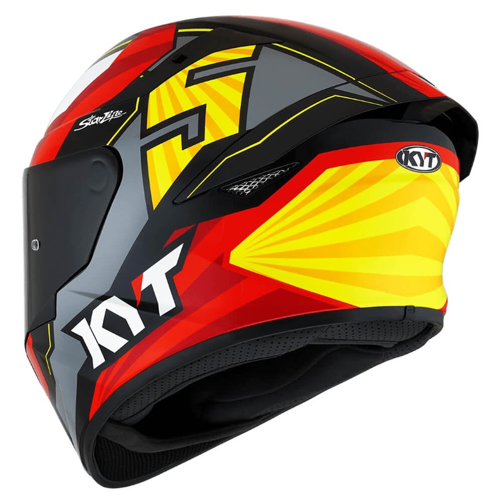 Capacete KYT TT-Course Flux Jaume Masia Réplica 2019 - imagem 2