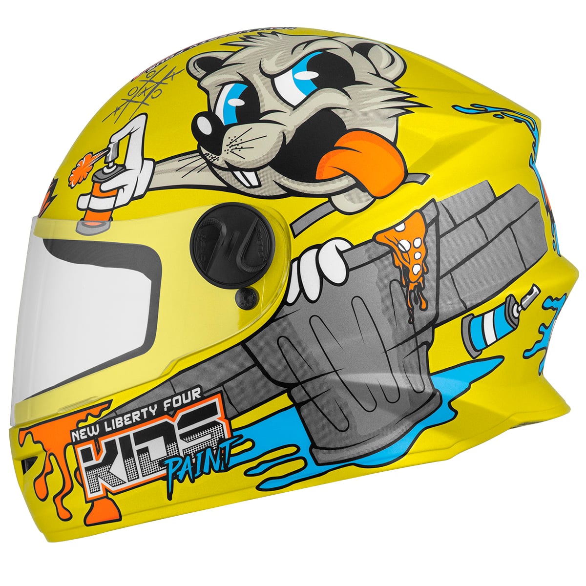 Capacete Pro Tork Liberty Four Kids Paints - imagem 5