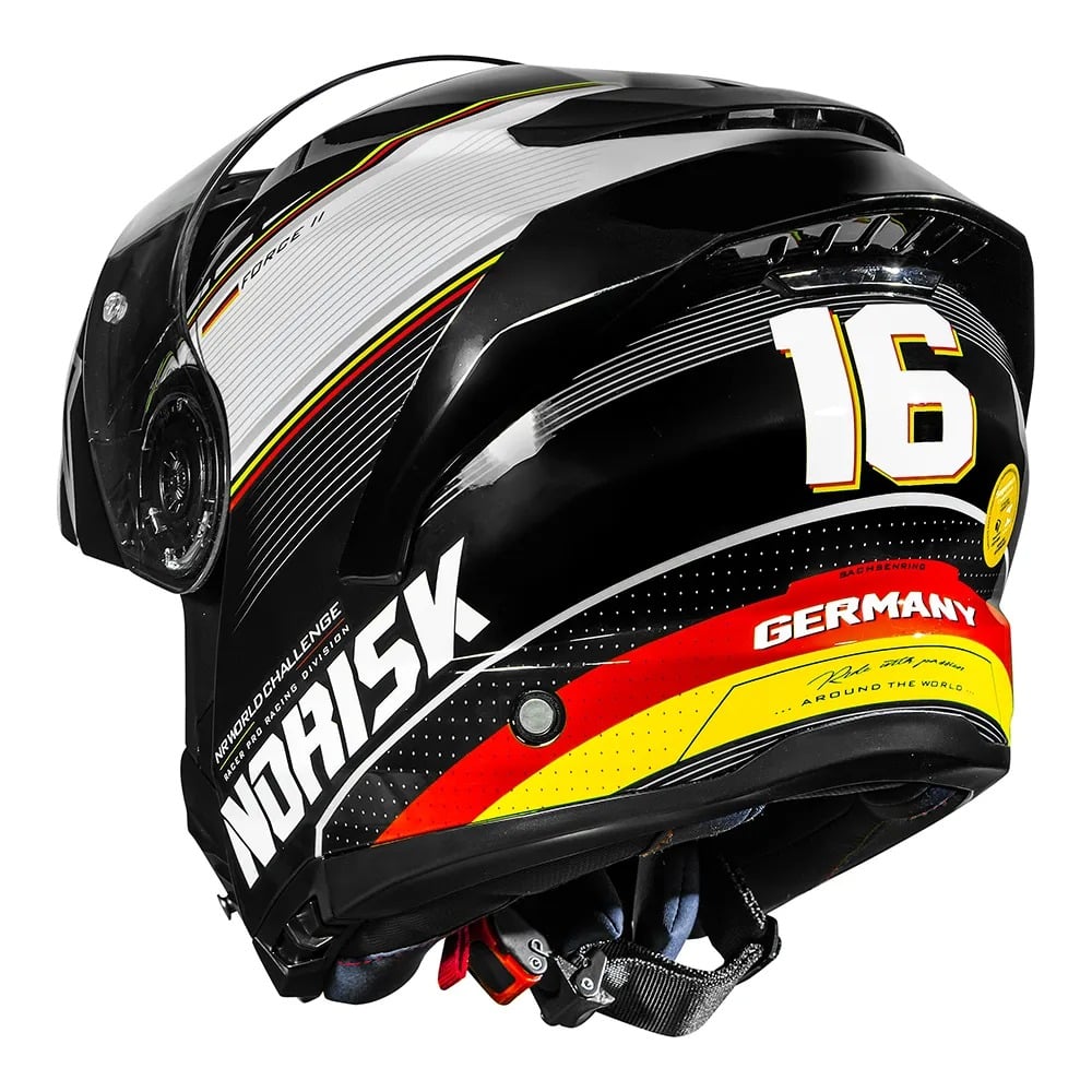 Capacete Norisk Force 2 Grand Prix Germany - imagem 9