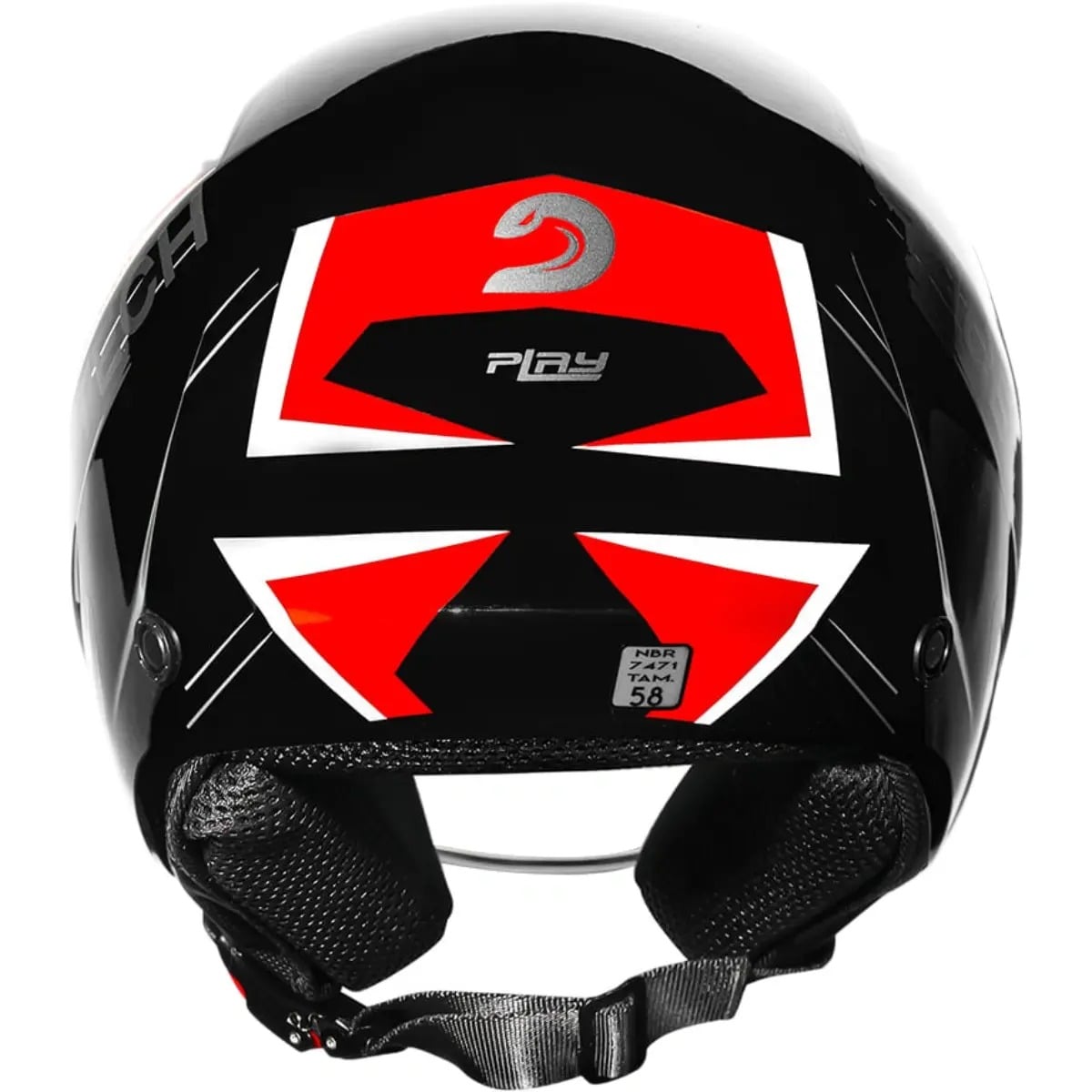Capacete Race Tech Play Fuzzy - imagem 7